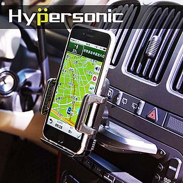 Hypersonic HPA563 汽車音響CD孔手機支架 (適用6吋內)