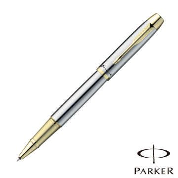 PARKER 派克 IM 經典 亮鉻金夾 鋼珠筆