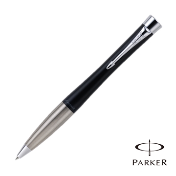 PARKER 派克 URBAN 都會 霧黑白夾 原子筆