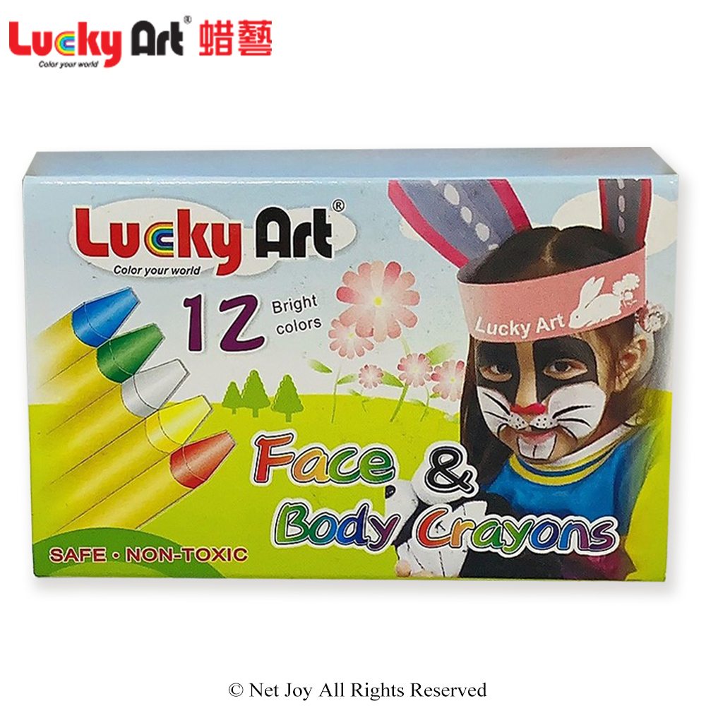 Jual (Luckyart)LUCKY ART Shining Magic 12 Color Body Paint Pen di