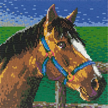 (福利品)【mostaix】俄羅斯方塊創意拼圖_駿馬