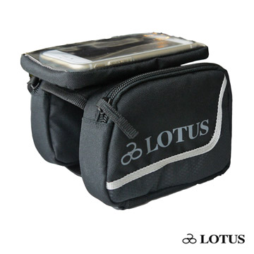 *阿亮單車*LOTUS 智慧手機款上管馬鞍袋(SH-P23)L號,黑色《C84-160》
