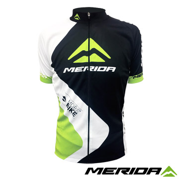 《MERIDA》美利達 短車衣 黑/綠/白