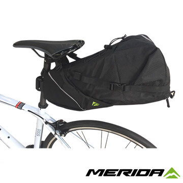 《MERIDA》美利達 2276003993 旅行袋 旅行袋/座墊袋 兩用 黑/灰