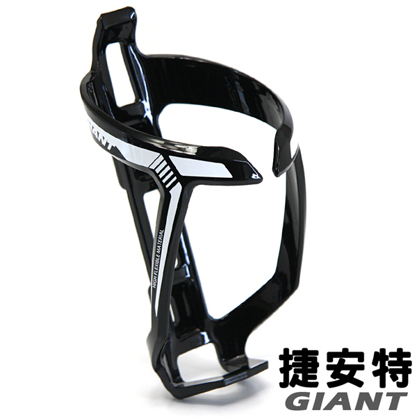 捷安特 GIANT PC塑鋼輕量水壺架(黑白)