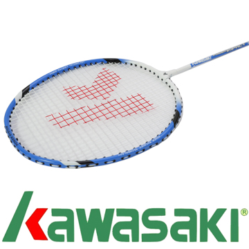 Kawasaki Power Impact 300 鋁合金羽球拍-藍