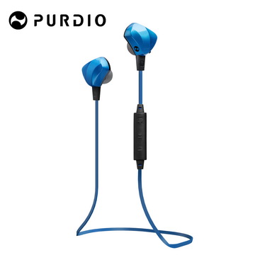 Purdio OPAL EX60藍牙無線運動耳機-寶石藍