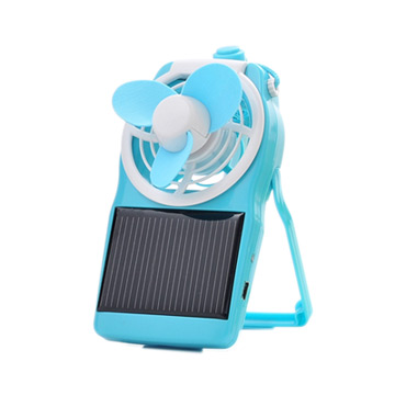SOLAR POWER FAN COOL 炫 太陽能轉彎風扇 (USB適用/藍色)