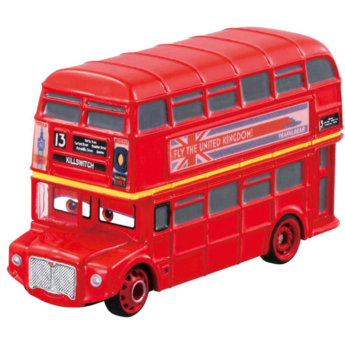 disney cars double decker bus