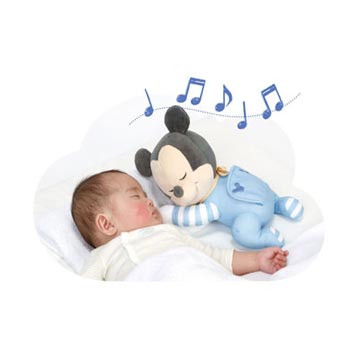 TAKARA TOMY 迪士尼幼兒- 12吋米奇晚安抱偶