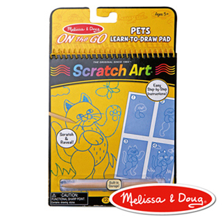 美國瑪莉莎 Melissa & Doug 學畫動物