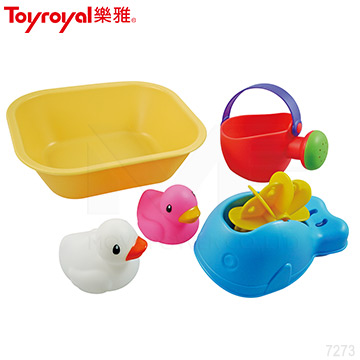 日本《樂雅 Toyroyal》FLEX-小鴨水車組