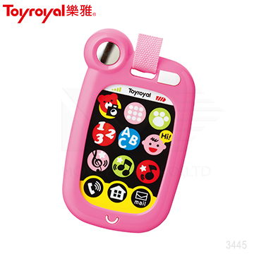 日本《樂雅 Toyroyal》電子學習按鍵盤-粉