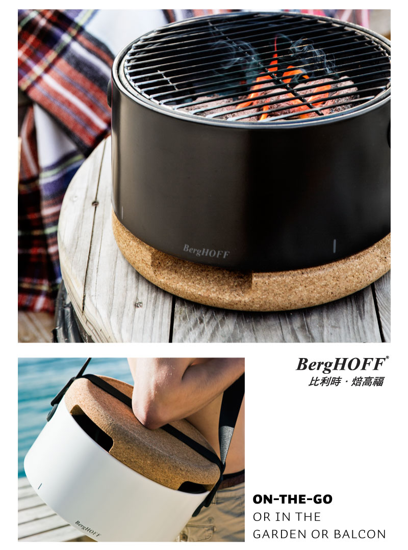 Jual (BergHOFF)BergHOFF Desktop [] TABLE BBQ grill (Kin stable black