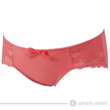 【ohoh-mini 歐歐咪妮孕婦裝 】蕾絲情節親膚孕婦內褲(桃紅色)