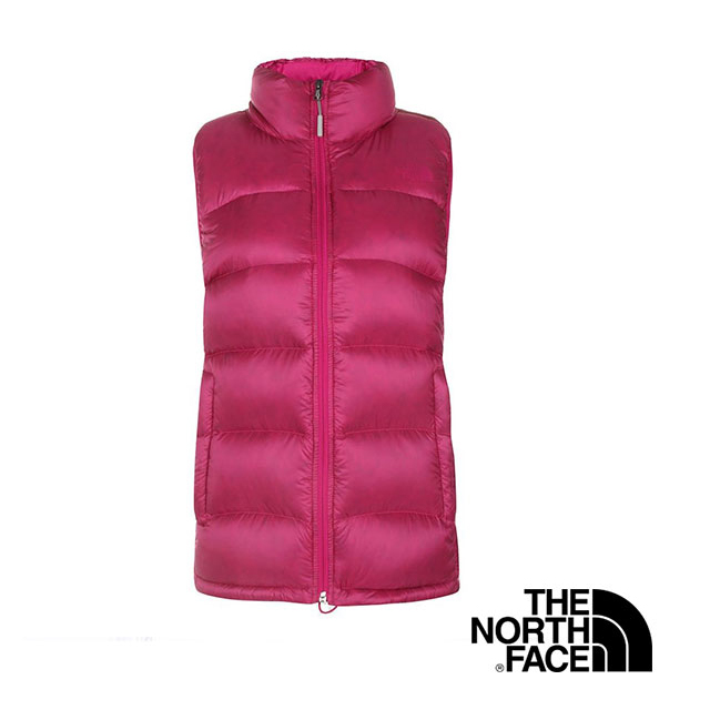 (女)The North Face 800 fill 羽絨背心 桃粉紅 CTV9146-