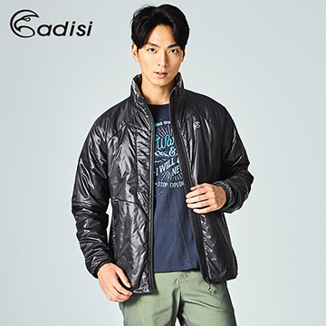 ADISI 男Primaloft撥水保暖外套AJ1721014 / 科技黑