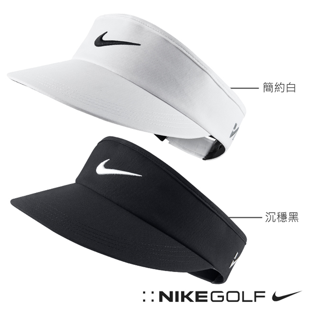 nike golf visor black