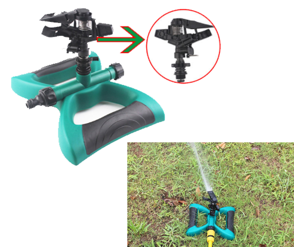 360 degree nozzle sprinkler adjustable direction and distance