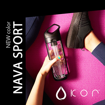 KOR water 水瓶- Nava Sport 650ml-率性黑