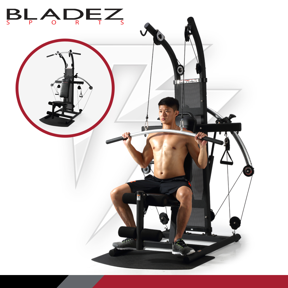 【BLADEZ】BF1-BIO FORCE氣壓滑輪多功能重量訓練機