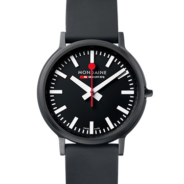 MONDAINE 瑞士國鐵stop2go腕錶 – 40mm / 白 (XM-4101BLB)