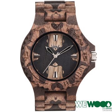 WEWOOD 義大利木頭錶 DATE BEIGE NUT-45mm
