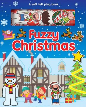 Fuzzy Christmas聖誕節毛氈黏貼書 外文書 Pchome 24h書店