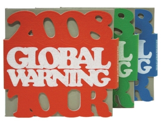 Big Bang 2008 Global Warning Tour【進口藍色版】3DVD+40頁寫真