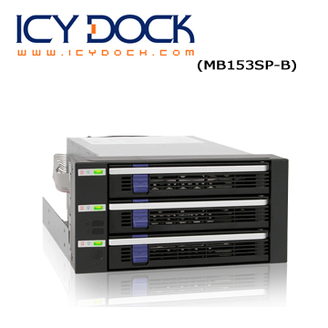 ICY DOCK MB153SP-B 3轉2 內接SATA模組