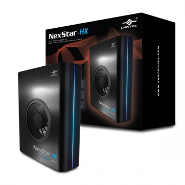凡達克傳輸精靈HX 3.5吋SATA 至 USB 3.0 附風扇硬碟外接盒(NST-330S3-BK)