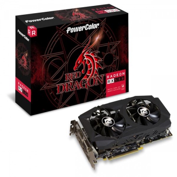 撼訊AXRX 580 4GBD5-3DHDV2/OC RedDragon 4G GDDR5 256bit 顯示卡