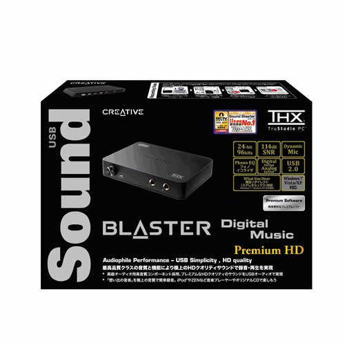CREATIVE USB Sound Blaster Digital Music Premium HD 音效卡 PChome 24h購物