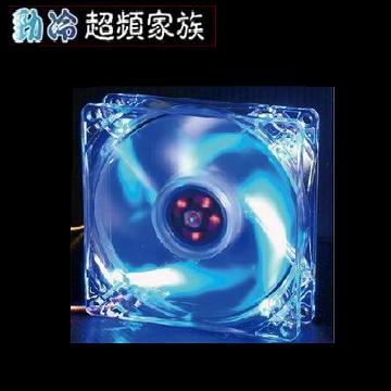 EVERCOOL勁冷超頻家族 8公分LED燈系統風扇(藍色燈)