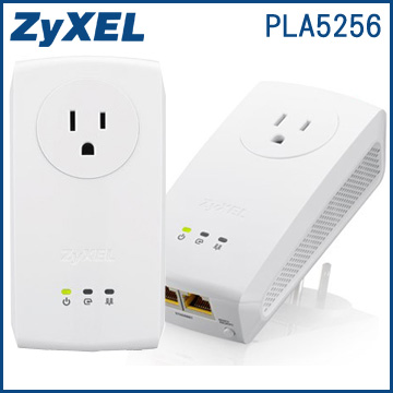 ZyXEL合勤 PLA5256 1000Mbps 2GbE電力線上網設備(雙包裝)