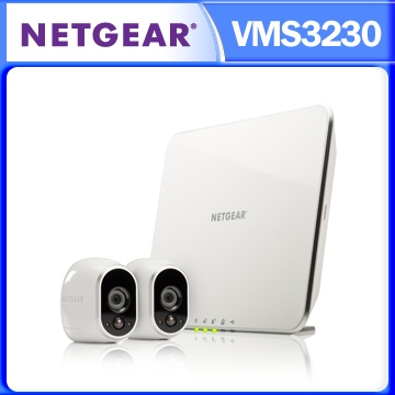 《NETGEAR》Arlo 雲端無線攝影機系統-VMS3230