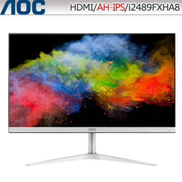 【24型】AOC IPS液晶顯示器(I2489FXHA8)