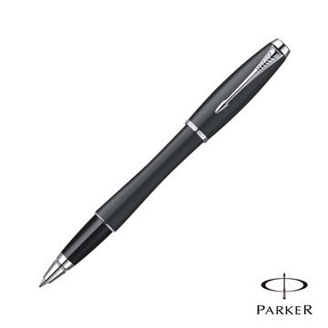 PARKER 派克 URBAN 都會 霧黑白夾 鋼珠筆