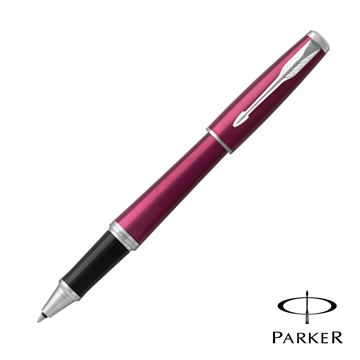 PARKER 派克 URBAN 紳士 酒紅白夾 鋼珠筆