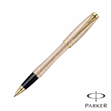 PARKER 派克 URBAN 都會 時尚系列 螺紋(香檳金) 鋼珠筆