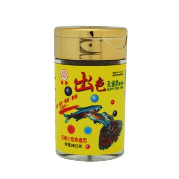 福壽-出色神奇金黃飼料38g(孔雀)