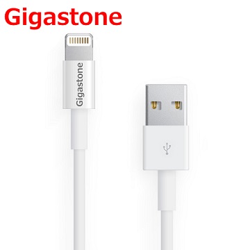 Gigastone APPLE MFI認證 Lightning 8pin iPhone 傳輸充電線1M