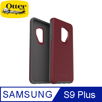 OtterBox Galaxy S9 Plus 炫彩幾何系列保護殼-紅灰 58044
