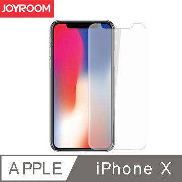 JOYROOM JM127 iPhone X (5.8吋) 騎士系列半版9H鋼化玻璃保護貼