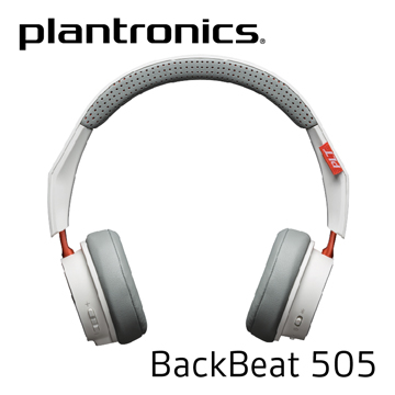 繽特力 Plantronics BackBeat 505 頭戴式藍牙耳機 羽絨白