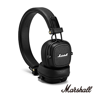 英國Marshall Major III Bluetooth 無線藍牙耳罩式耳機(精簡黑)