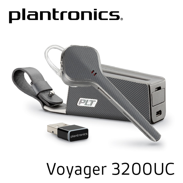 繽特力 Plantronics Voyager 3200 UC 電腦/行動通訊雙用款藍牙耳機
