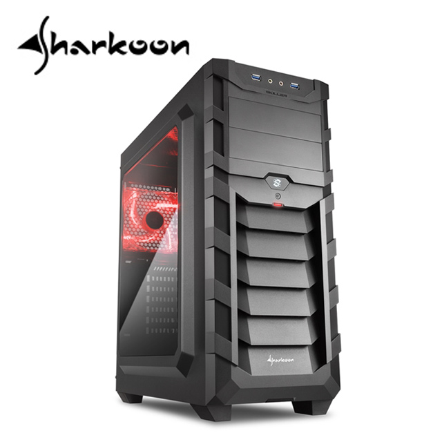 旋剛 SKILLER SGC1 Window Blue電競機殼/ATX/USB3.0*2