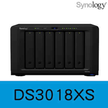 Synology 群暉科技 DiskStation DS3018xs 6Bay NAS 網路儲存伺服器