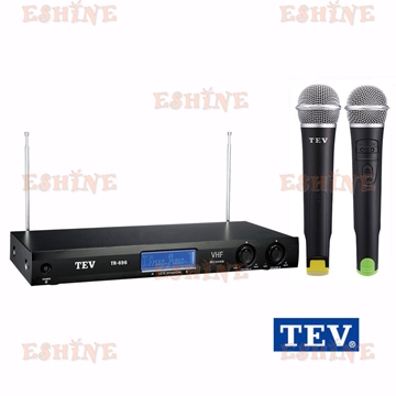 台灣電音TEV VHF雙頻道無線麥克風 TR-696